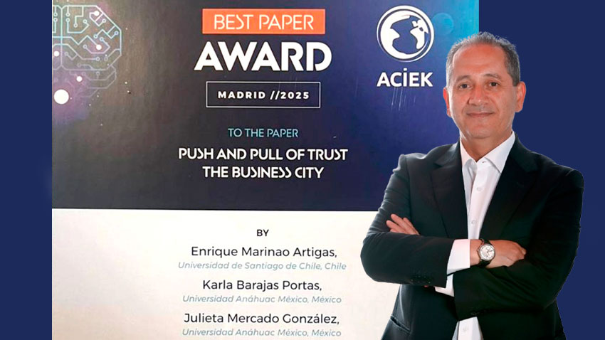 Dr. Enrique Marinao-Artigas recibe Premio Elsevier al Mejor Estudio Científico en ACIEK 2025