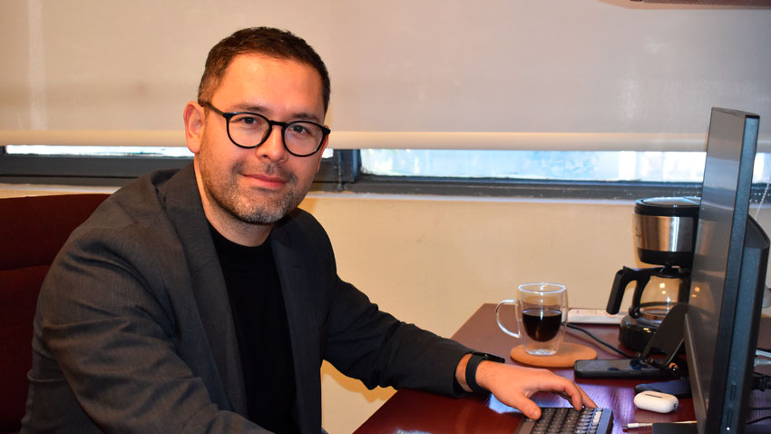 Dr. Juan Castillo es el primer académico Usach en obtener beca de pasantía de investigación en Austria “Coimbra para Latinoamérica” 