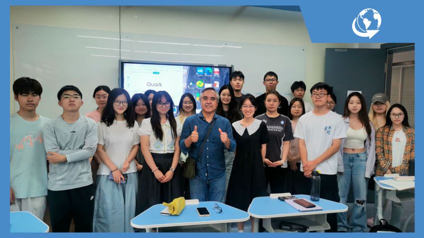 Internacionalización en acción: Dr. Jaime Campos participa en programa global y amplía redes académicas con Asia y Europa