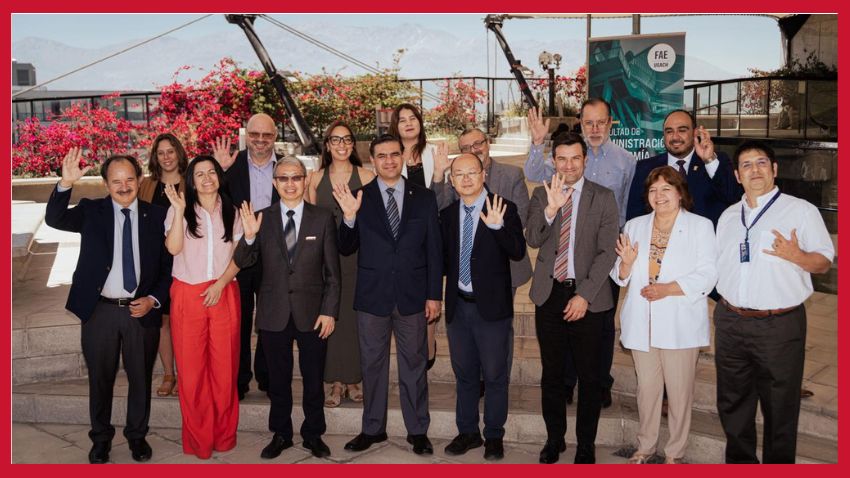 Cooperación académica Chile–China avanza con visita de la Universidad de Auditoría de Nanjing a la FAE Usach