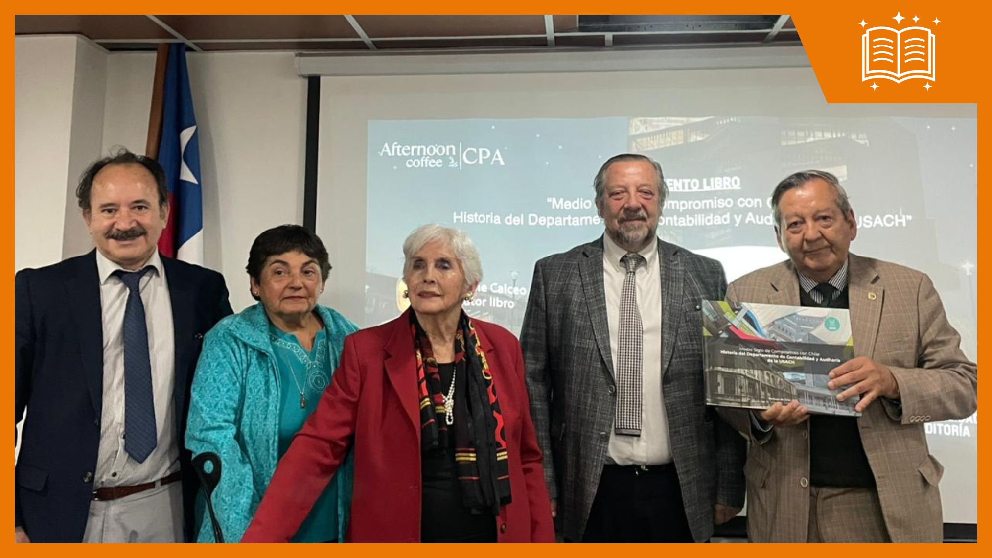 Departamento de Contabilidad y Auditoría de la FAE Usach lanza libro sobre su historia y legado institucional