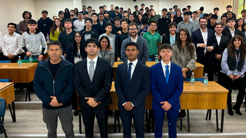 Con charla de trader Tomás Claro se inauguró el Club de Finanzas FAE Usach